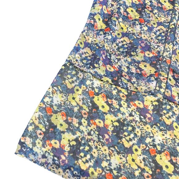 CAbi Womens floral tank blouse Positano Style 5041 Size small - Picture 4 of 7